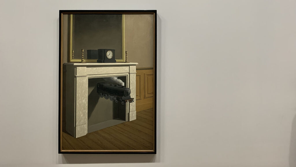 René Magritte – La durée poignardée (1938)